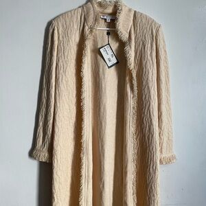 St. John Collection long sweater/jacket